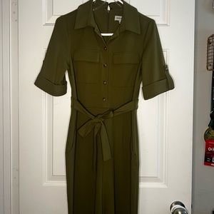 Jade green jumpsuit- worn 1x